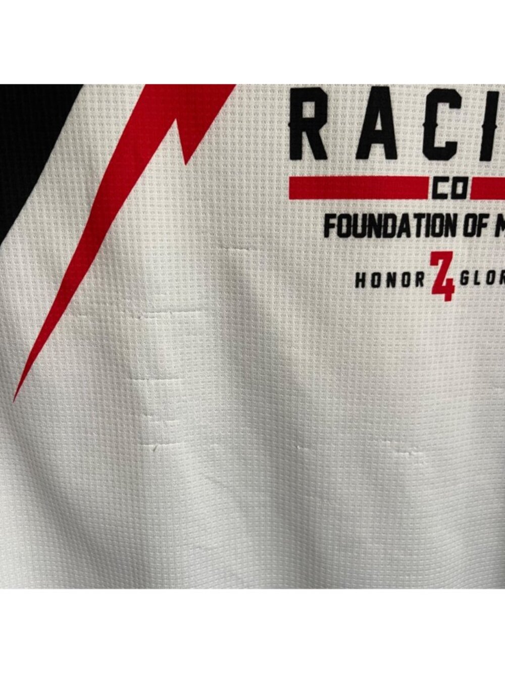 Fox Racing Mens Jersey Size XXL Foundation of Metal Motocross Dirt Bike MX Red - Picture 10 of 13